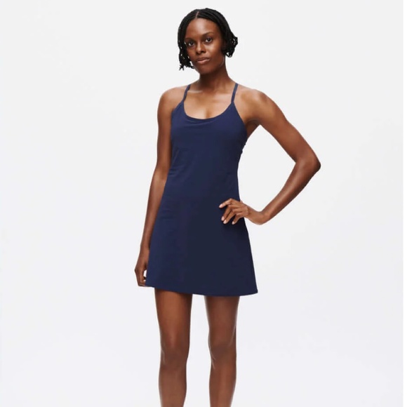 Outdoor Voices The Exercise Dress in Navy Size Small New With Tags - Picture 1 of 7